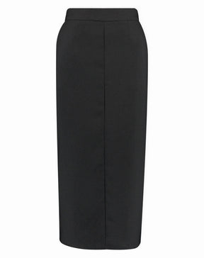 Saia Midi Tubo  - Preto