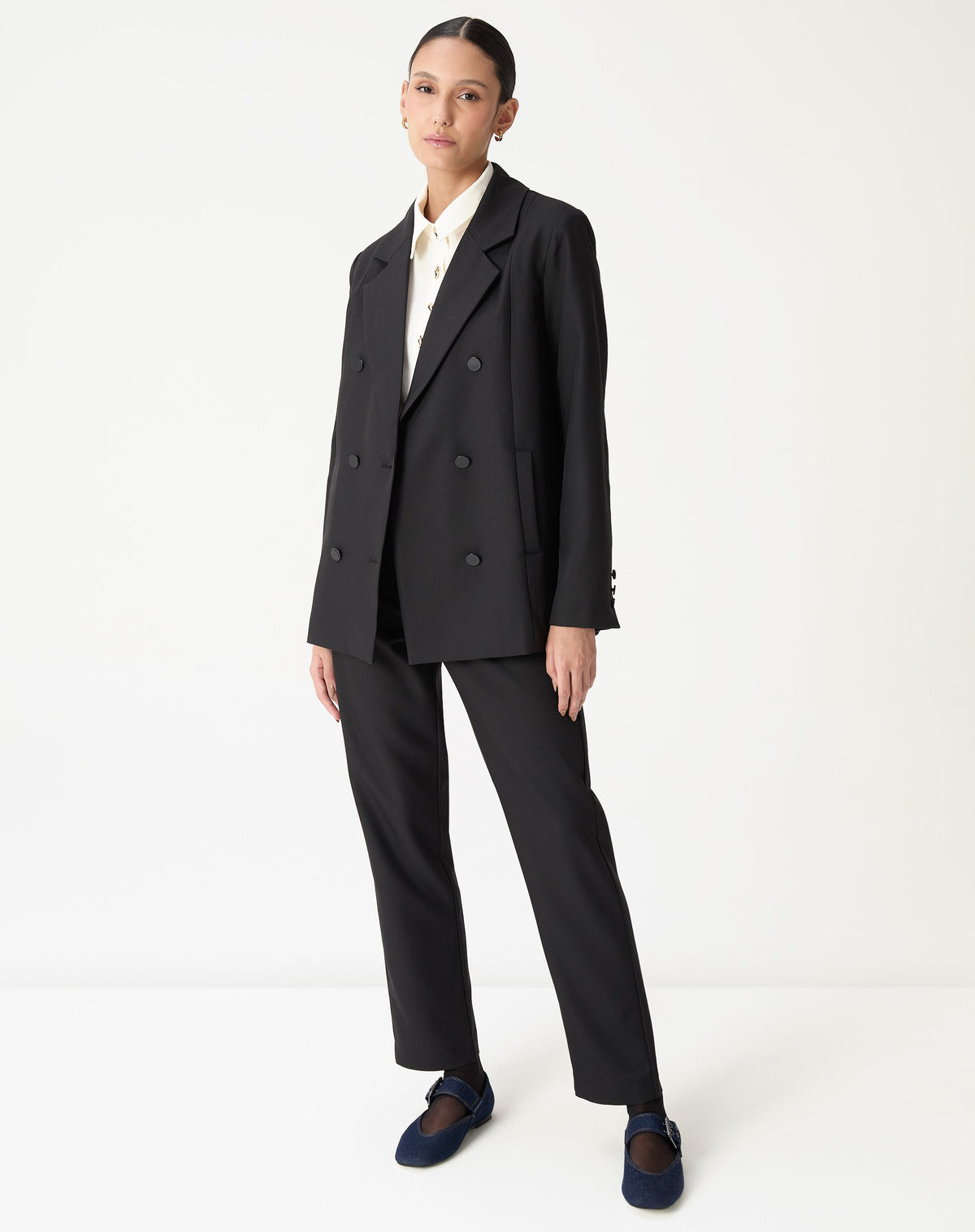 BLAZER OVERSIZED - PRETO