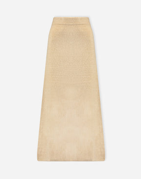 SAIA LONGA TRICOT - BEGE
