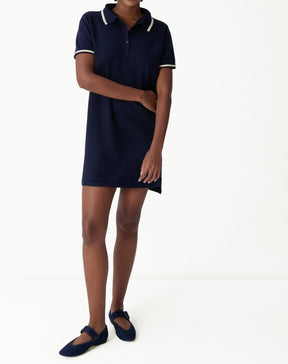 VESTIDO POLO - AZUL MARINHO