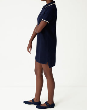 VESTIDO POLO - AZUL MARINHO