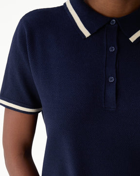 VESTIDO POLO - AZUL MARINHO
