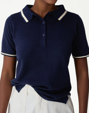 BLUSA POLO - AZUL MARINHO