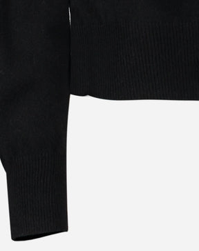 SUÉTER CASHMERE DELUXE GOLA CARECA - PRETO