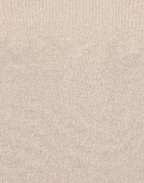 SUÉTER CASHMERE DELUXE GOLA CARECA - CAQUI