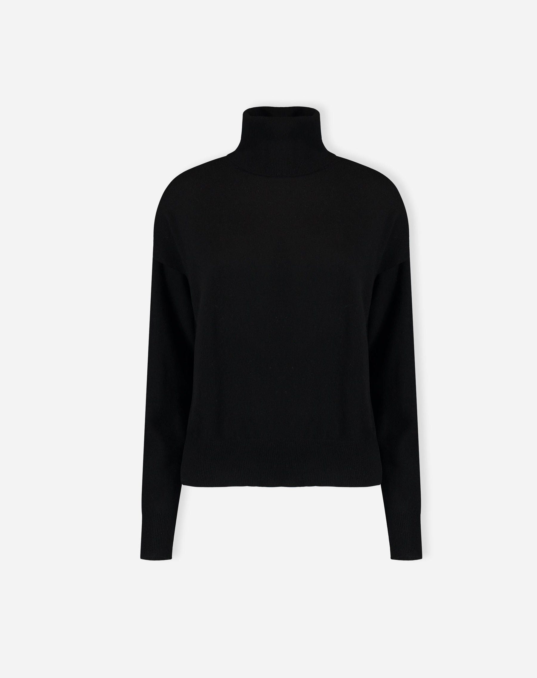 SUÉTER GOLA ALTA  - PRETO