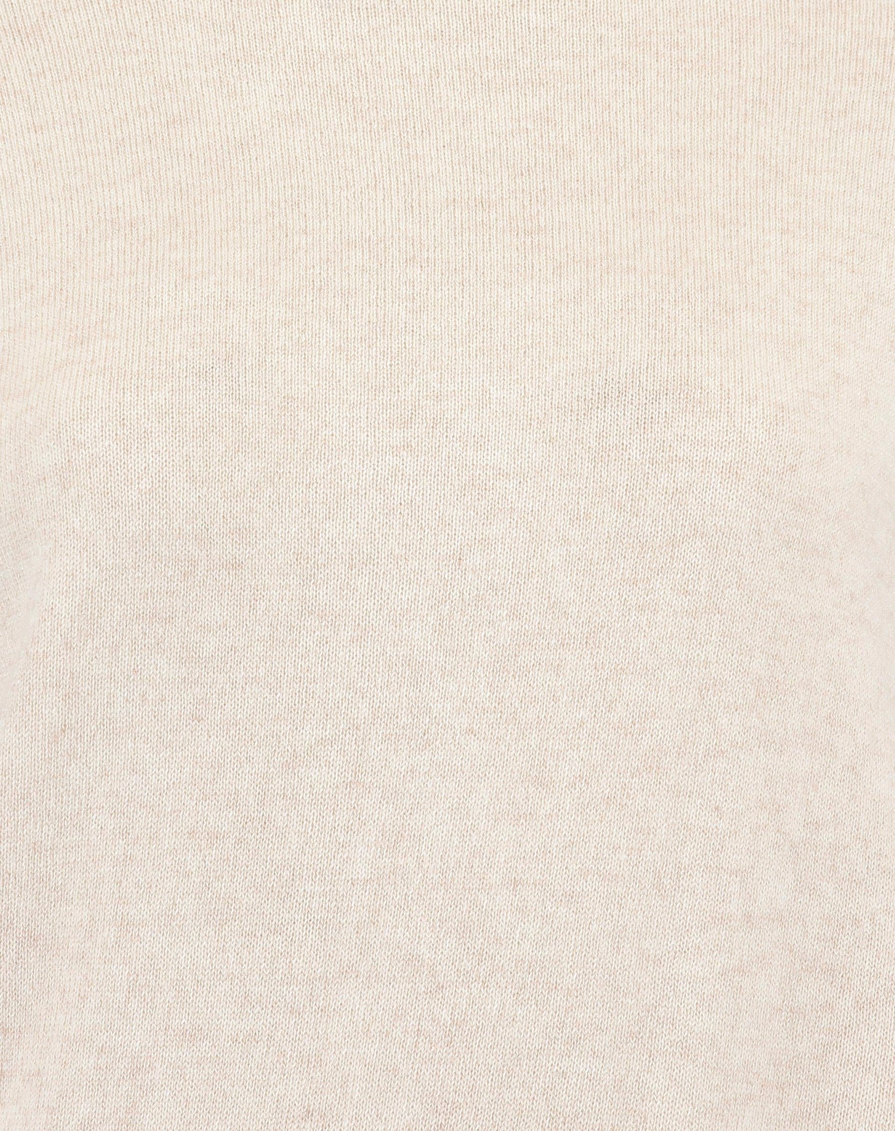 SUÉTER CASHMERE DELUXE GOLA ALTA  - AREIA