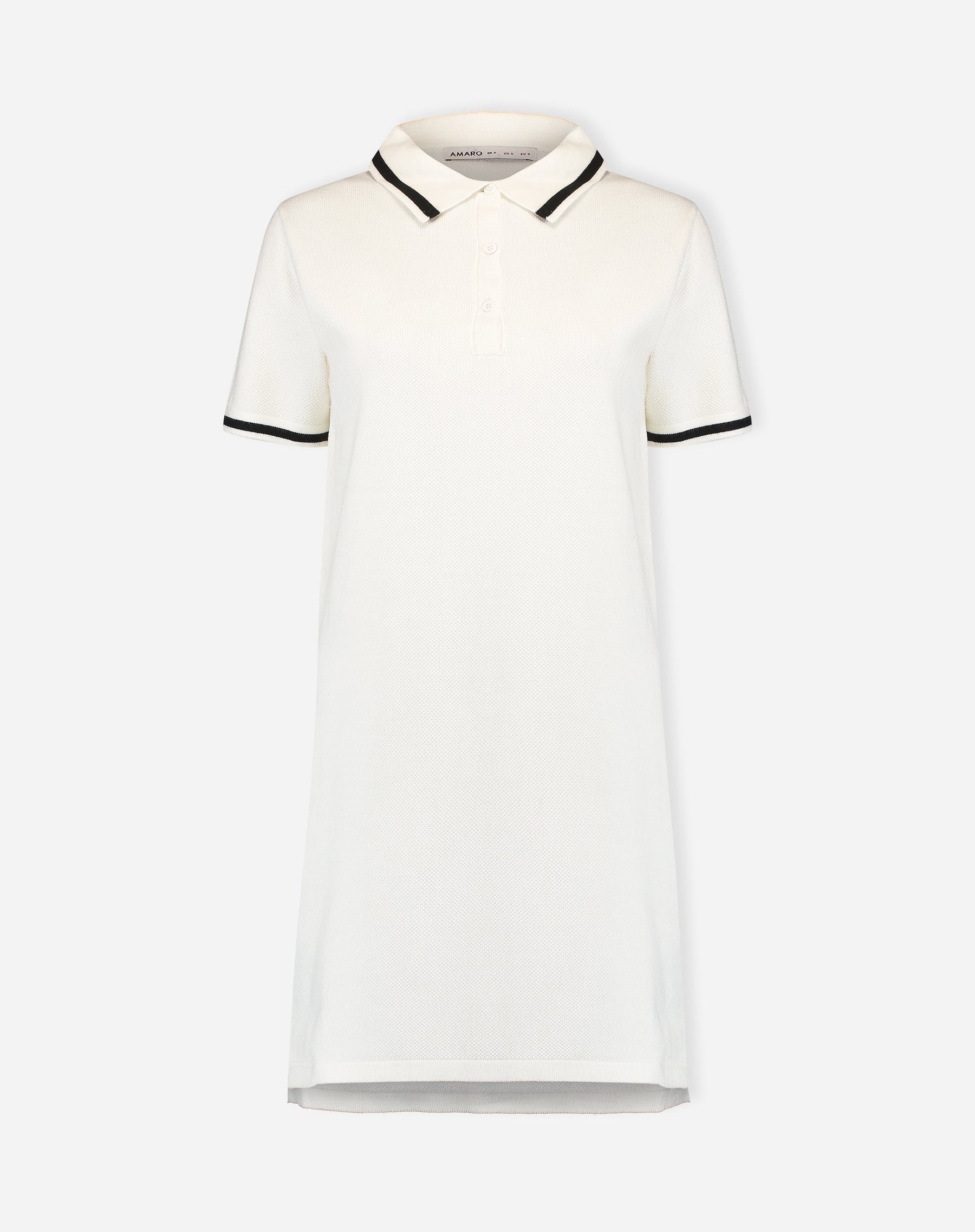 VESTIDO POLO - OFF-WHITE