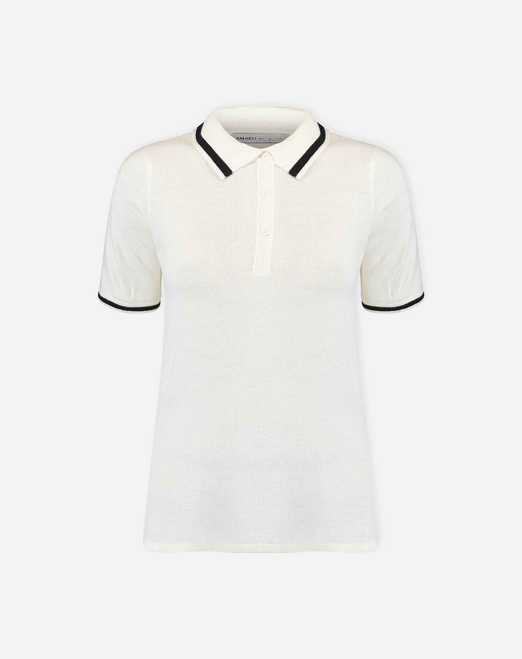 BLUSA POLO - OFF-WHITE