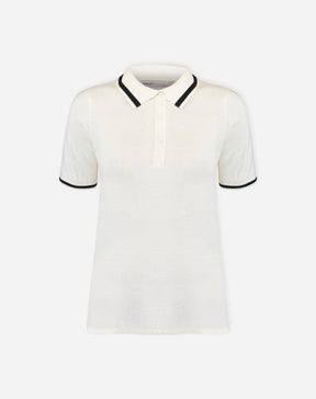 BLUSA POLO - OFF-WHITE