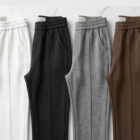 [Pague 2, Leve 4] Calça Celena Feminina em Malha Tecnológica de Algodão, Poliéster e Viscose de Caimento Fluido com Costura Frontal