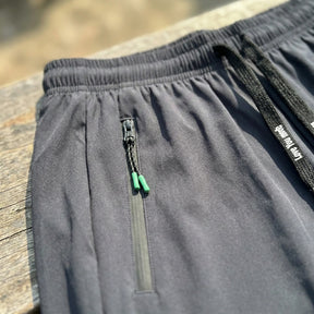[Leve 3, Pague Só 2!] Calça Capri Viena Feminina em Poliéster e Elastano de Cintura Alta Elegante com Zíperes Esportivos