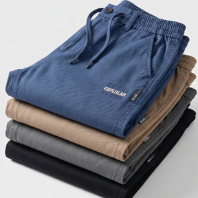 [Compre 2 e Leve 4] Calça Capri Liora Feminina em Sarja de Algodão, Poliéster e Lycra de Cintura Alta com Elástico Anatômico e Bolsos Laterais